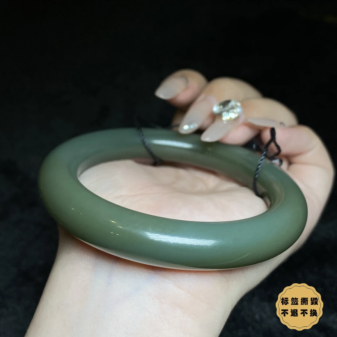 【小北严选】和田玉手镯圈口53-62【多样性发一件】AH02X1359