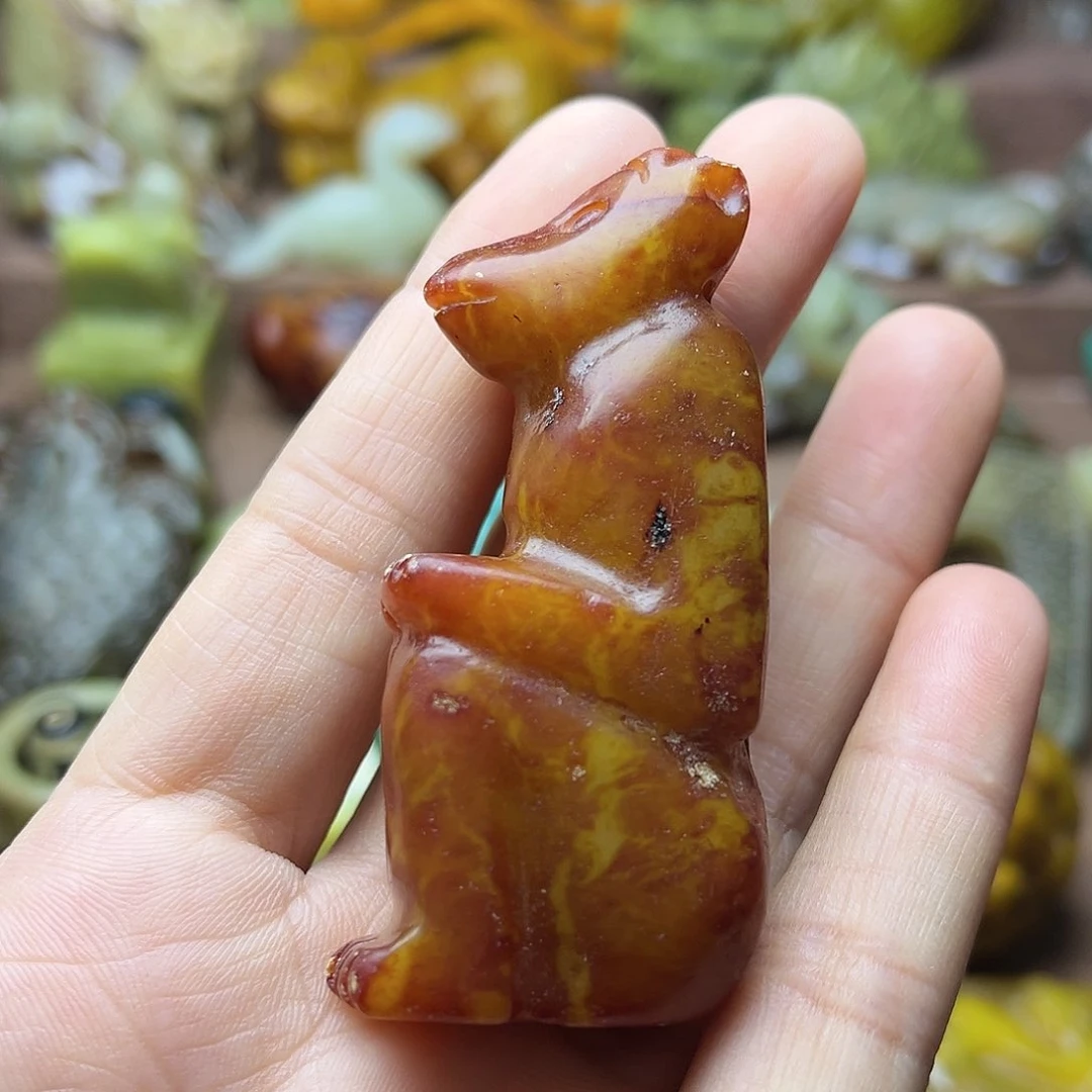 白玉菩提吊坠117。。