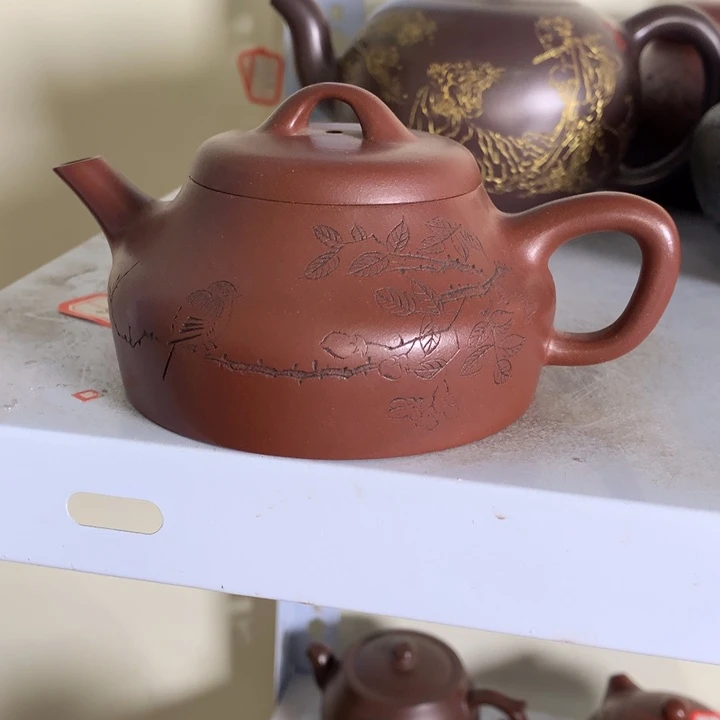 茶壶紫砂原矿手工163