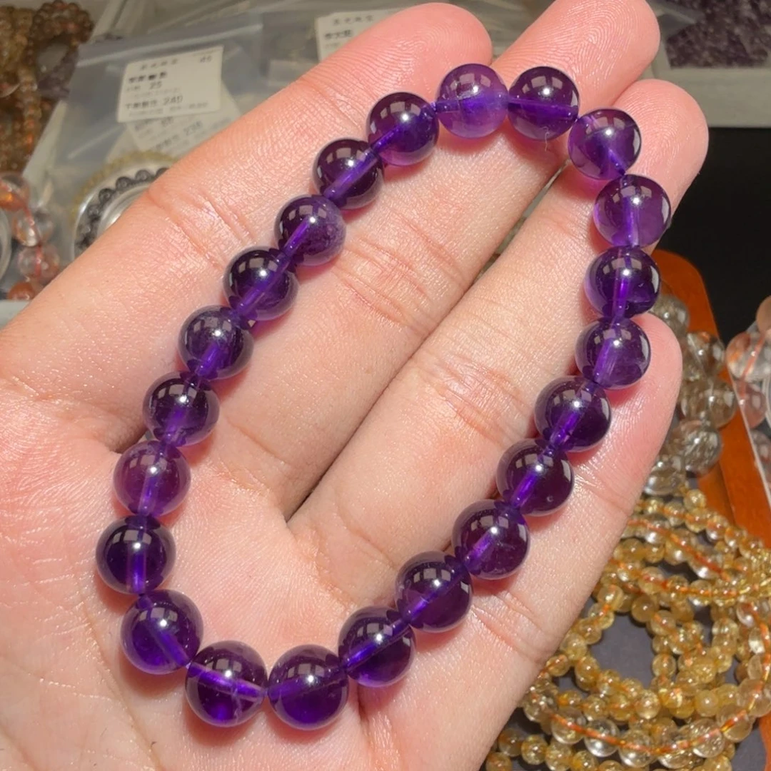 未镶嵌水晶手链手串