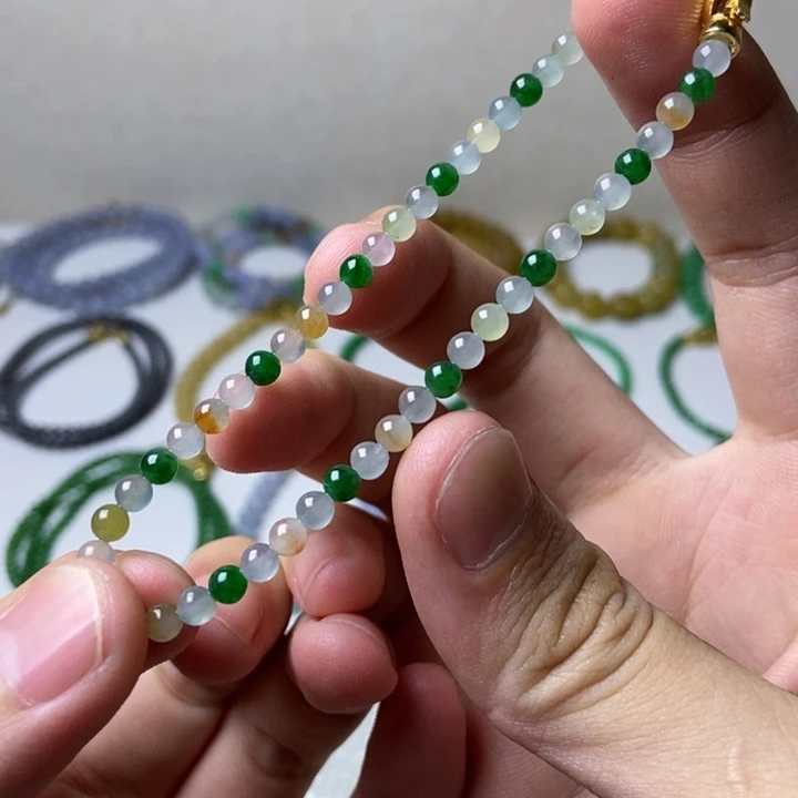 定制翡翠未镶嵌王炸卡4