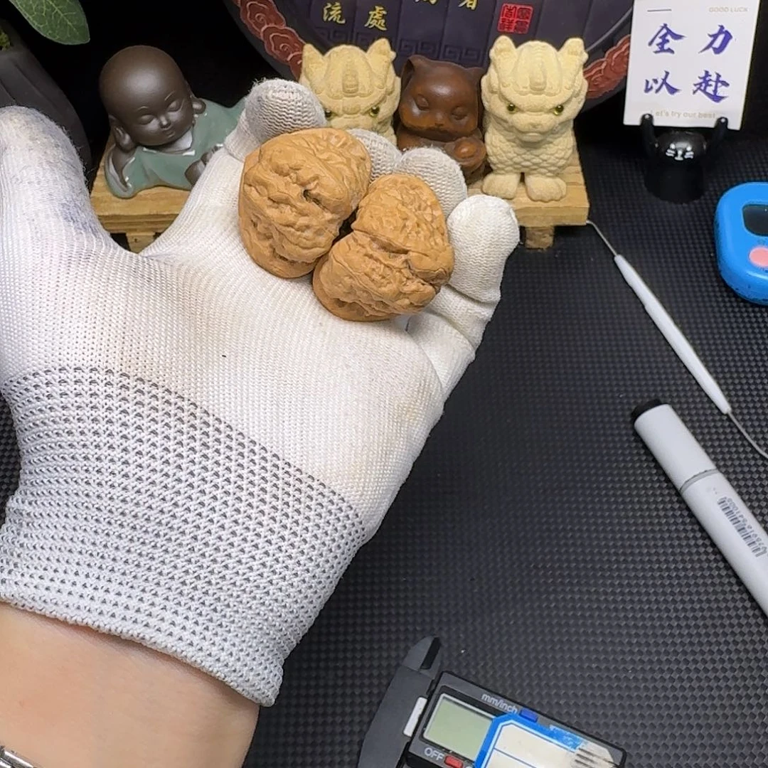 文玩核桃吊坠T*O40三角毒箭蛙蛙