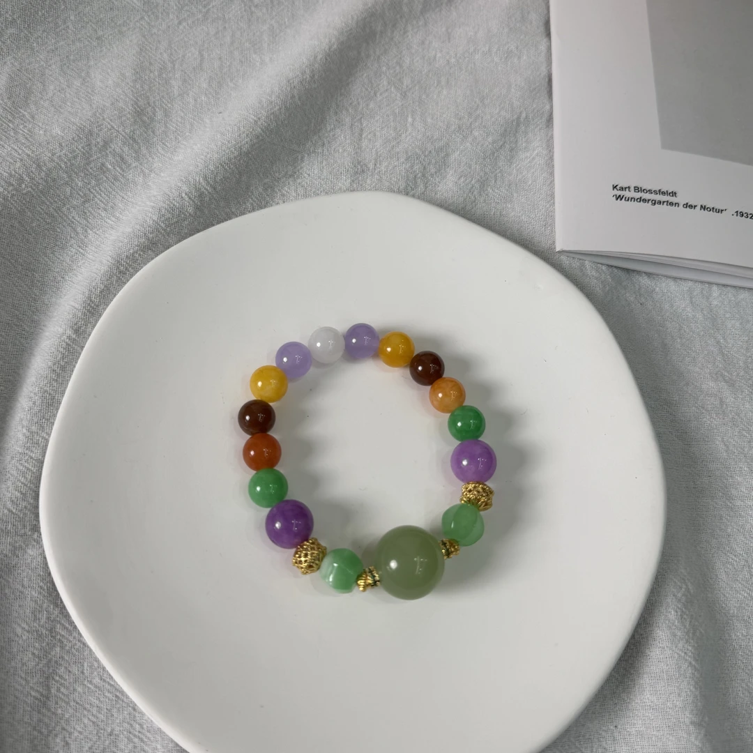 高定珠宝翡翠多宝手链HF952S068