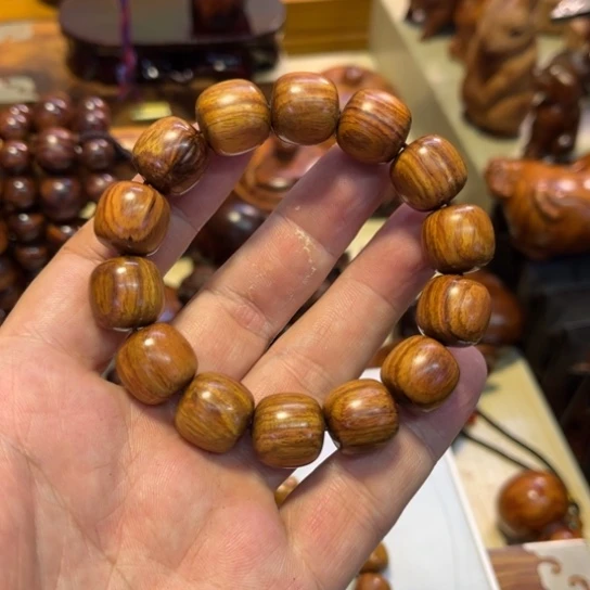 黄花梨/降香黄檀手串/手链黄花梨