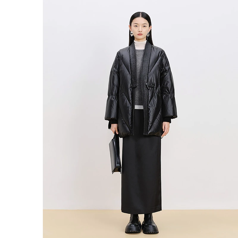 【平子精选】AUM/噢姆通勤宽松静奢短款高级感羽绒服