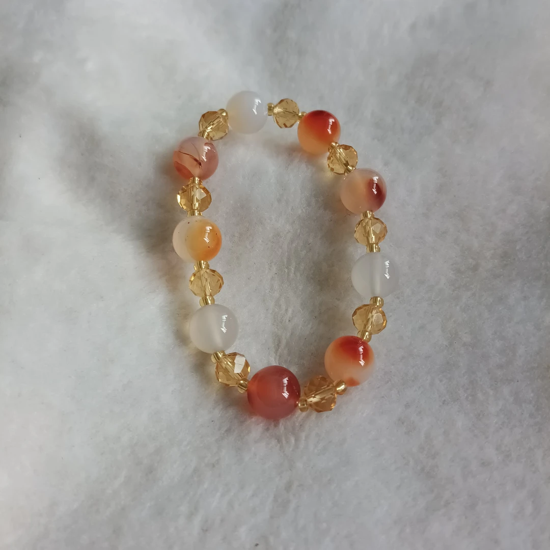 （03）天然玛瑙玉石手串约10mm 多样性随机发货拍一发一