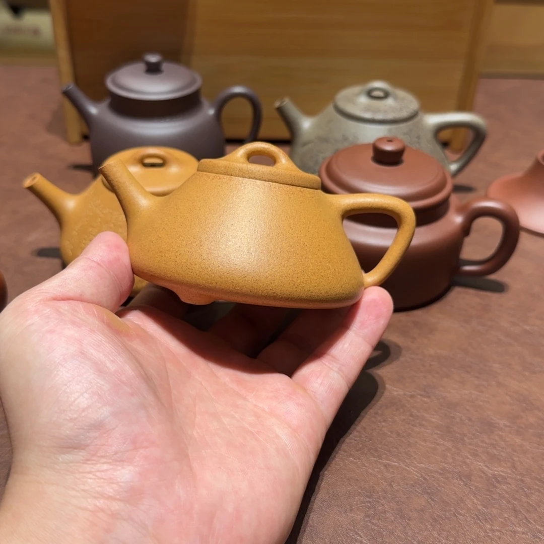 青***岚茶盘紫砂冷金黄子冶