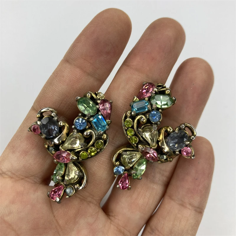 合金耳饰 hollycraft1953多彩飞鸟耳环1-3【2070118-030】