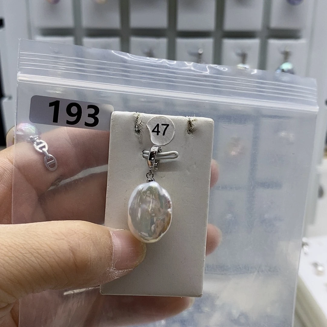 颈饰合金淡水珍珠