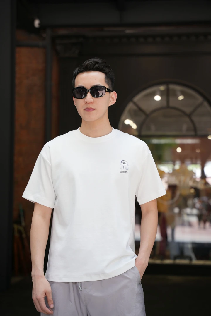 夏季简约圆领短袖T恤