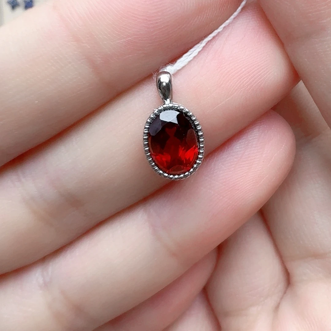 石榴石吊坠(不含链)未镶嵌吊坠A49