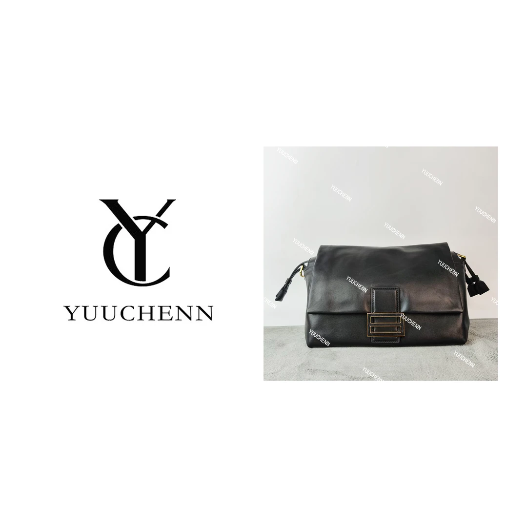 YUUCHENN/25cm原创设计高定真皮包 HH6533