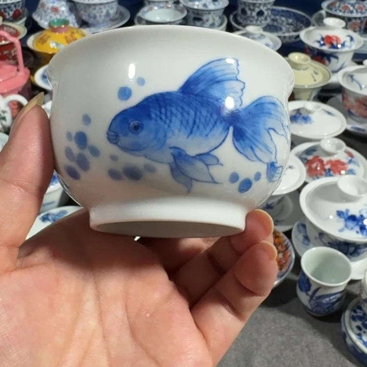 景德镇手工手绘杯