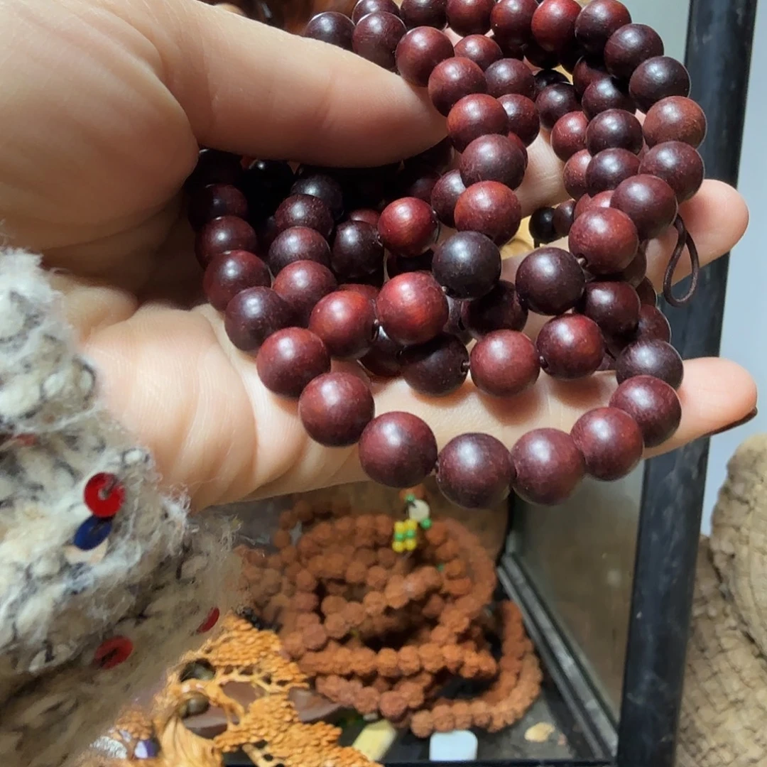 大果紫檀（缅甸花梨）手串108一