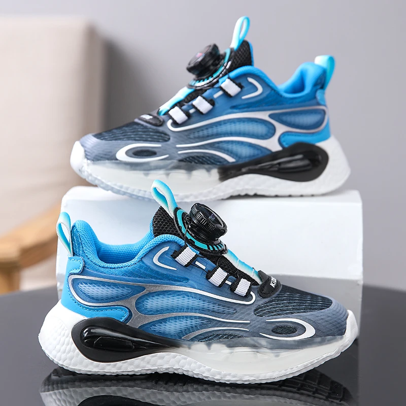 CEO ABC男童运动鞋2025春秋款网面透气男孩网鞋中大童儿童跑步鞋