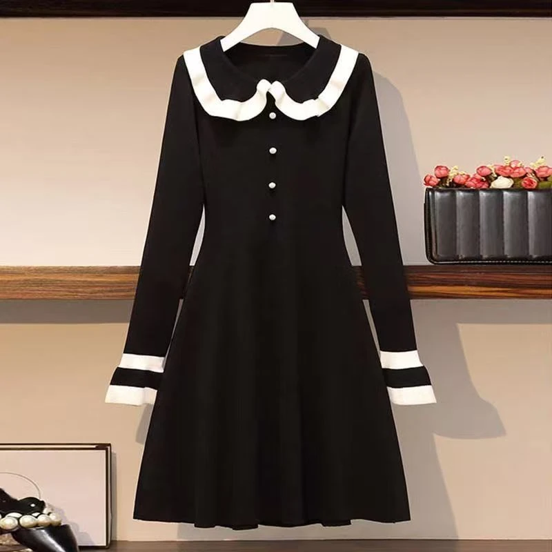 [非图片款】春秋时尚气质显瘦中长款连衣裙