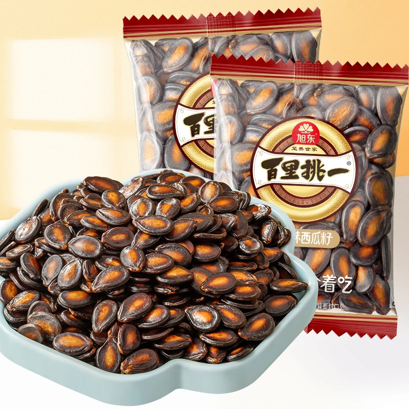 旭东百里挑一瓜子话梅味西瓜子2500g大包装零食炒货