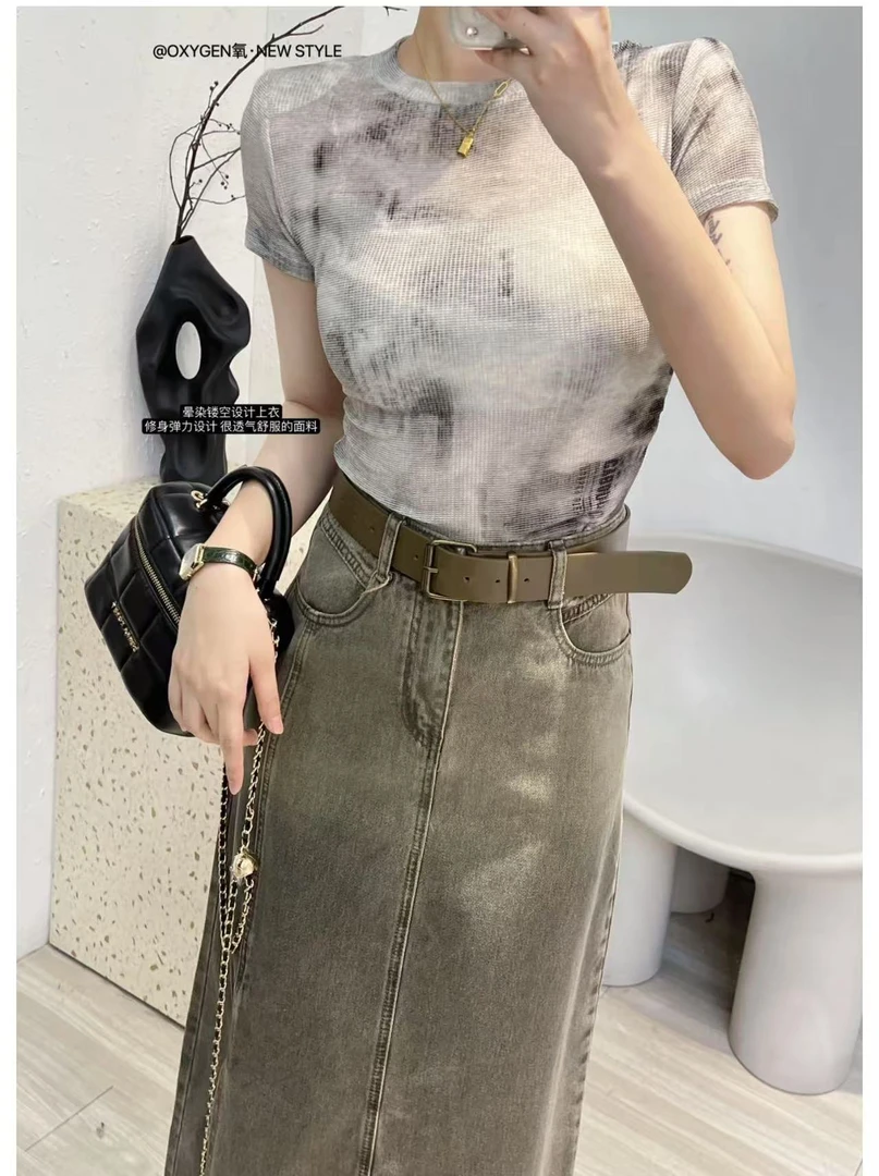 【P•T意法-画树】NN867-时尚小衫显瘦透气舒服修身