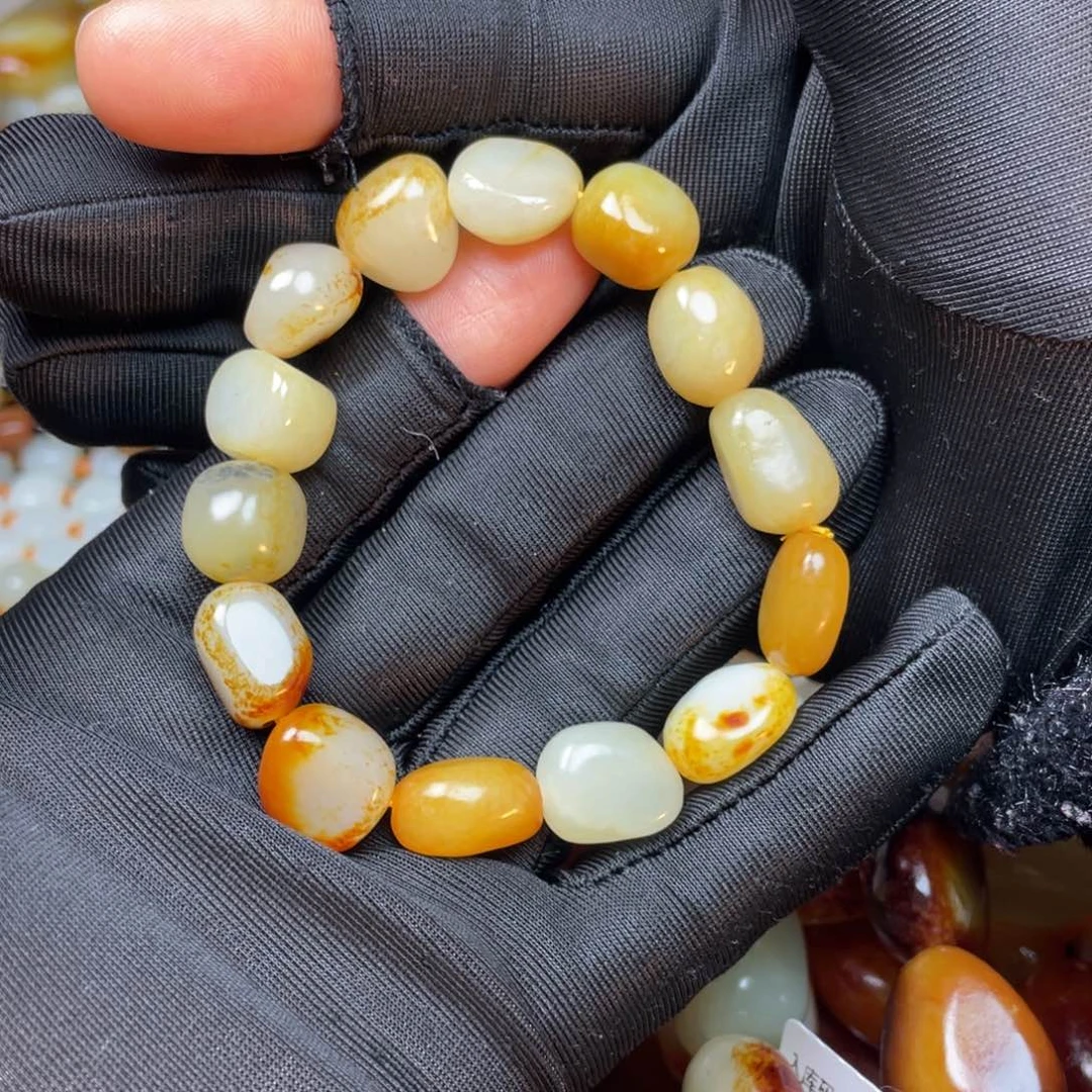 和田玉手链未镶嵌