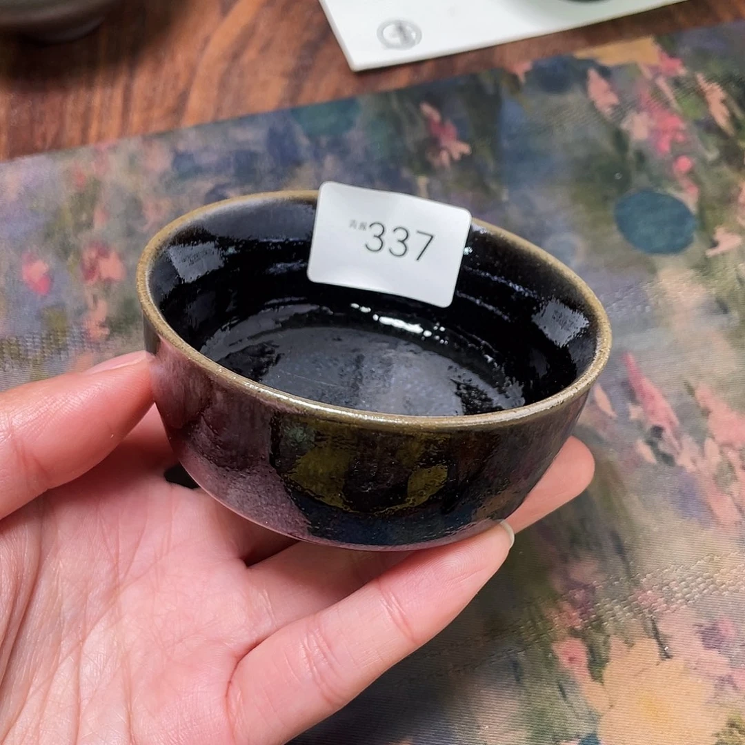 茶盏337 福临号建盏主人杯气孔