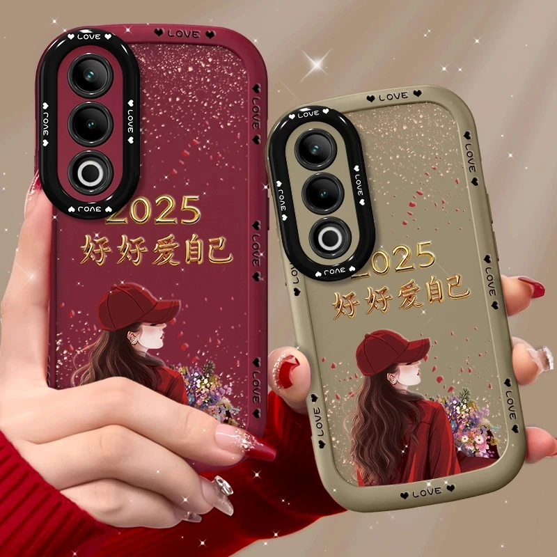 适用1加ACE3V手机壳捧花爱自己泡芙壳硅胶软壳保护套