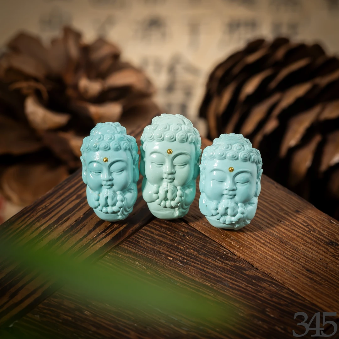 【世间臻宝】绿松雕刻件/11*17*8mm/多样性发一件/SS345/3