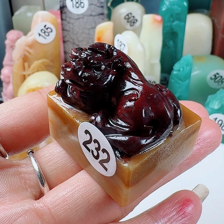 寿山石印石印石章料……..