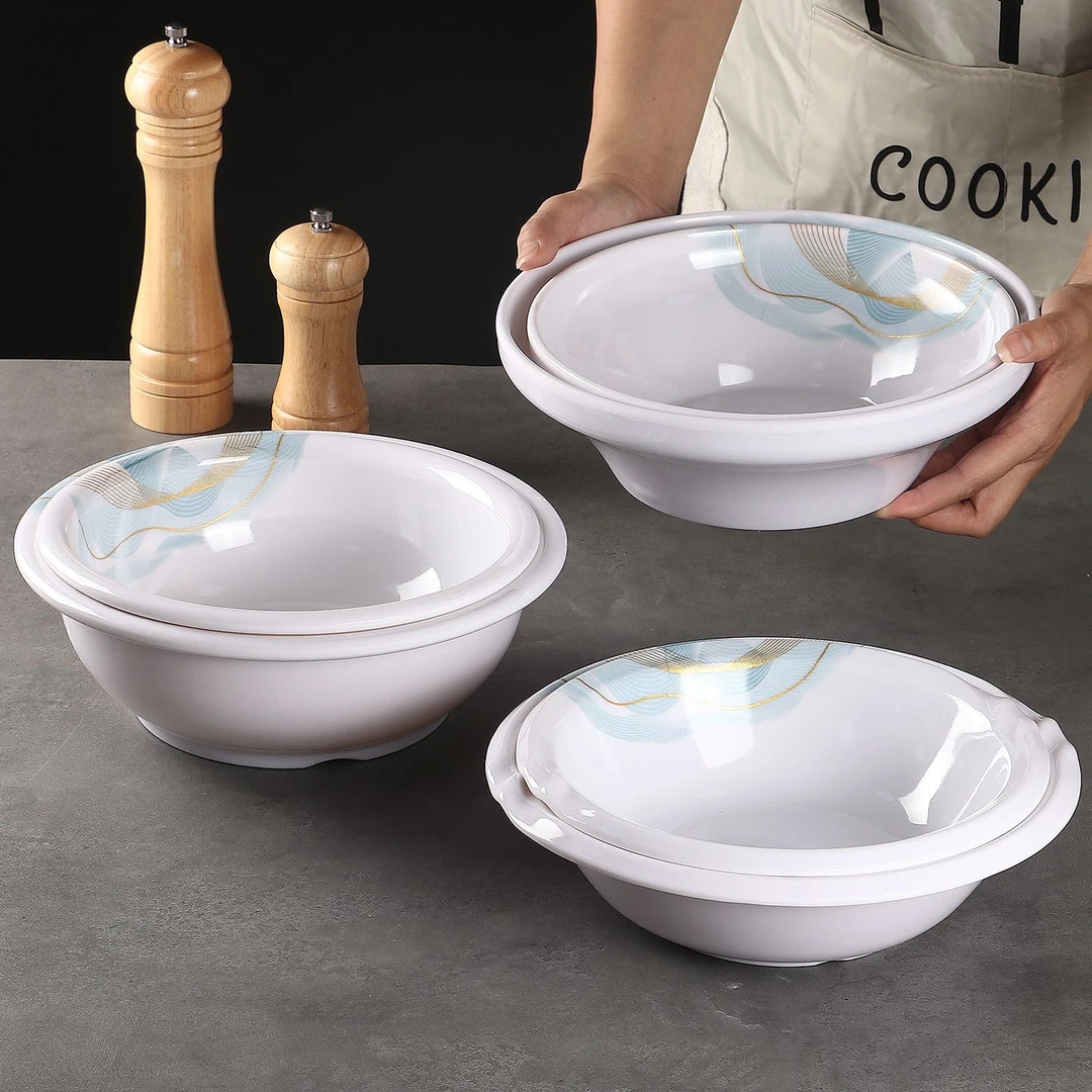 密胺汤碗商用饭店专用饭碗酸菜鱼水煮鱼盆塑料大号麻辣香锅冒菜碗