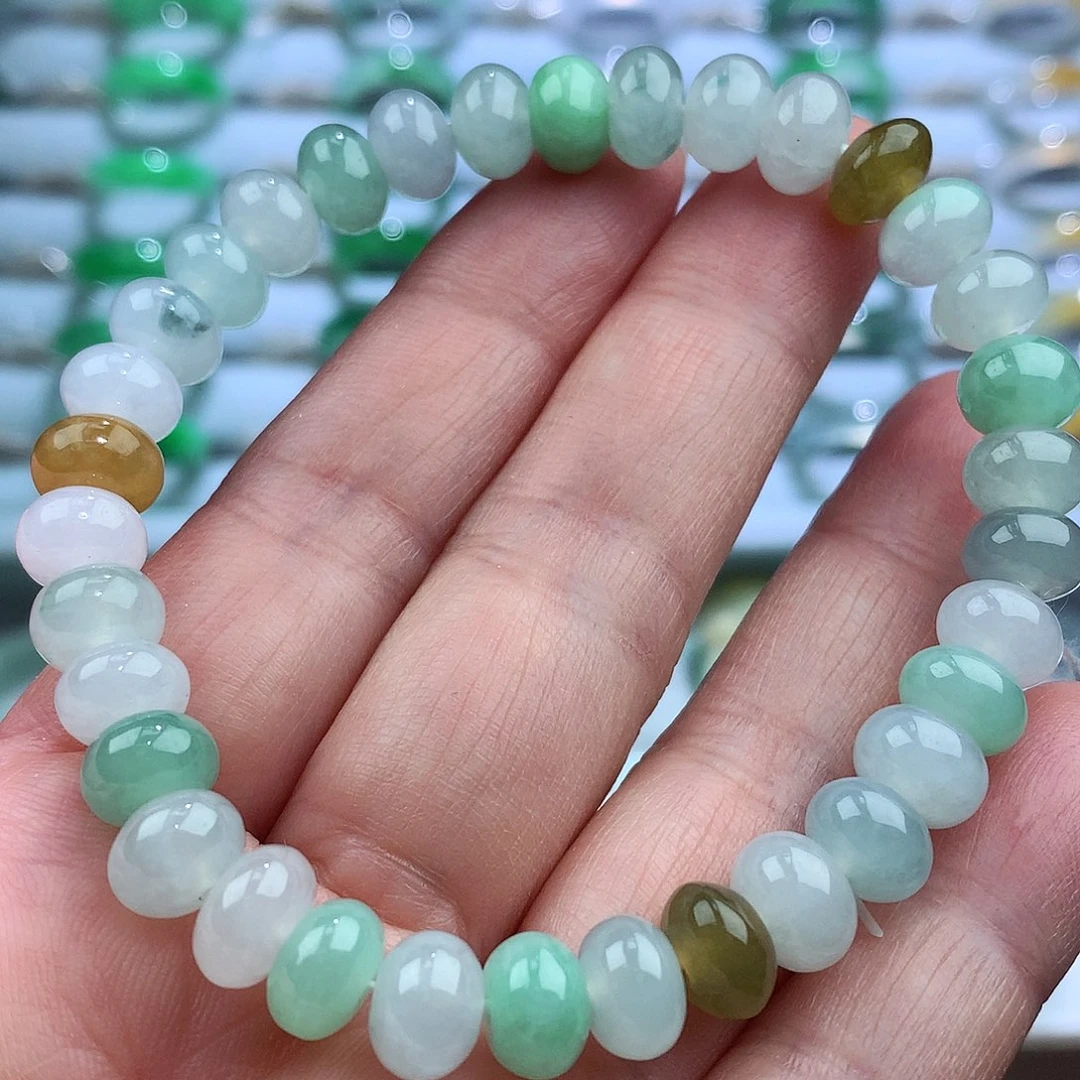 未镶嵌戒指翡翠手串