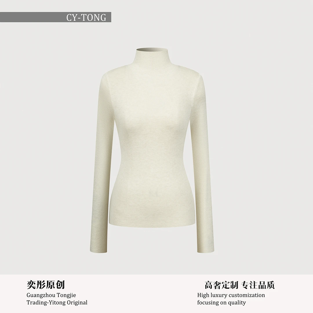 【彤姐定制】冬季气质设计感轻奢休闲时尚特色针织上衣TWSY5019