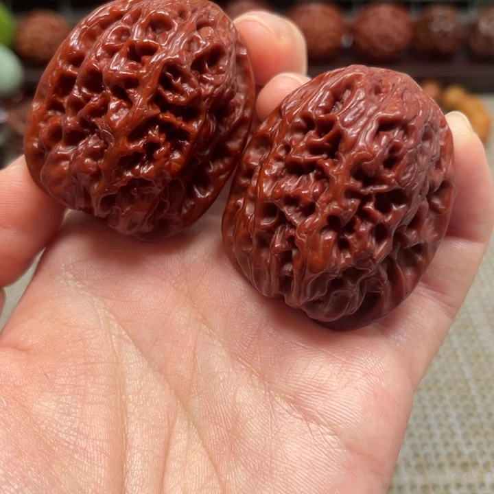 吊坠文玩核桃将军膀文玩核桃36