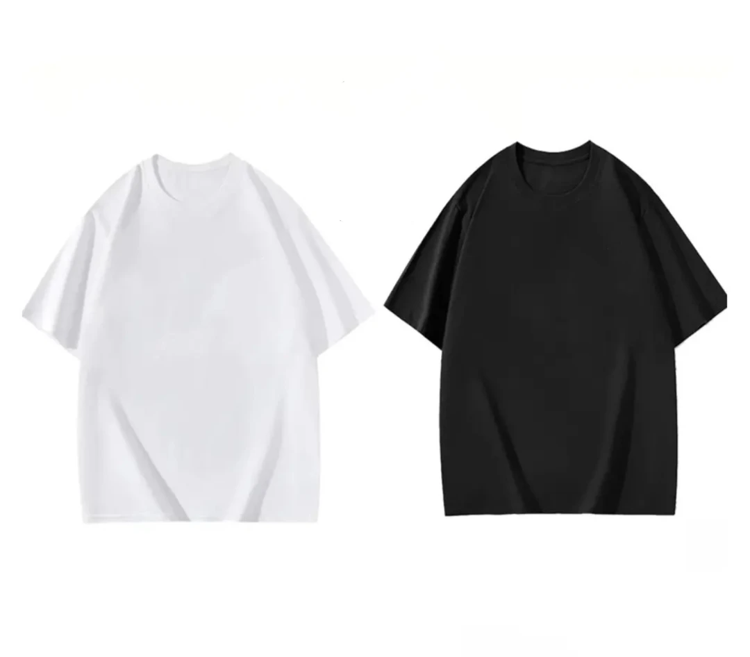 袋家 情侣款重磅男女同款宽松休闲百搭印花T恤 1840