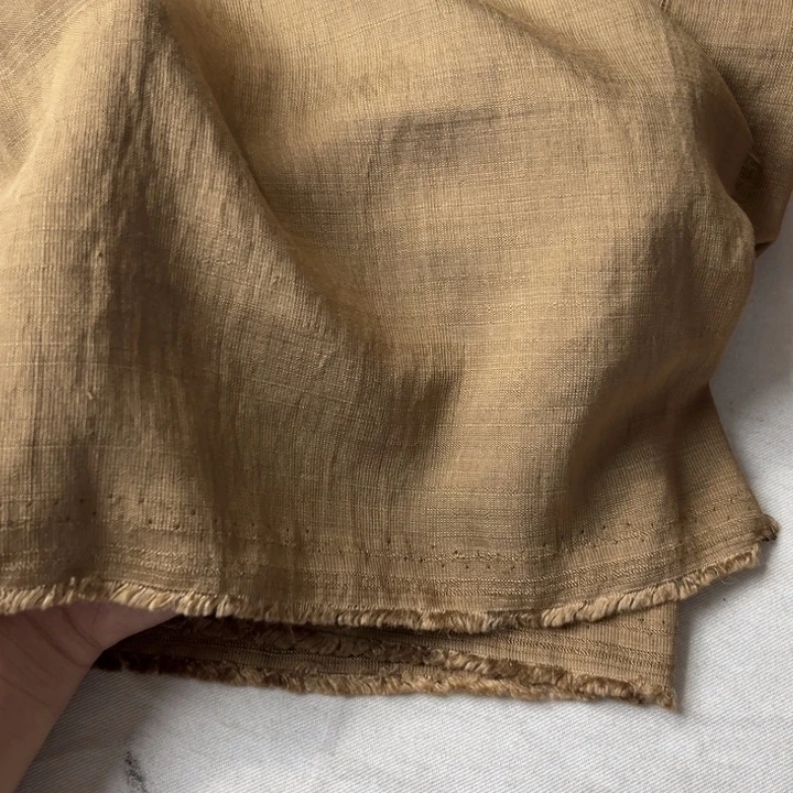 卡其麻棉3米。