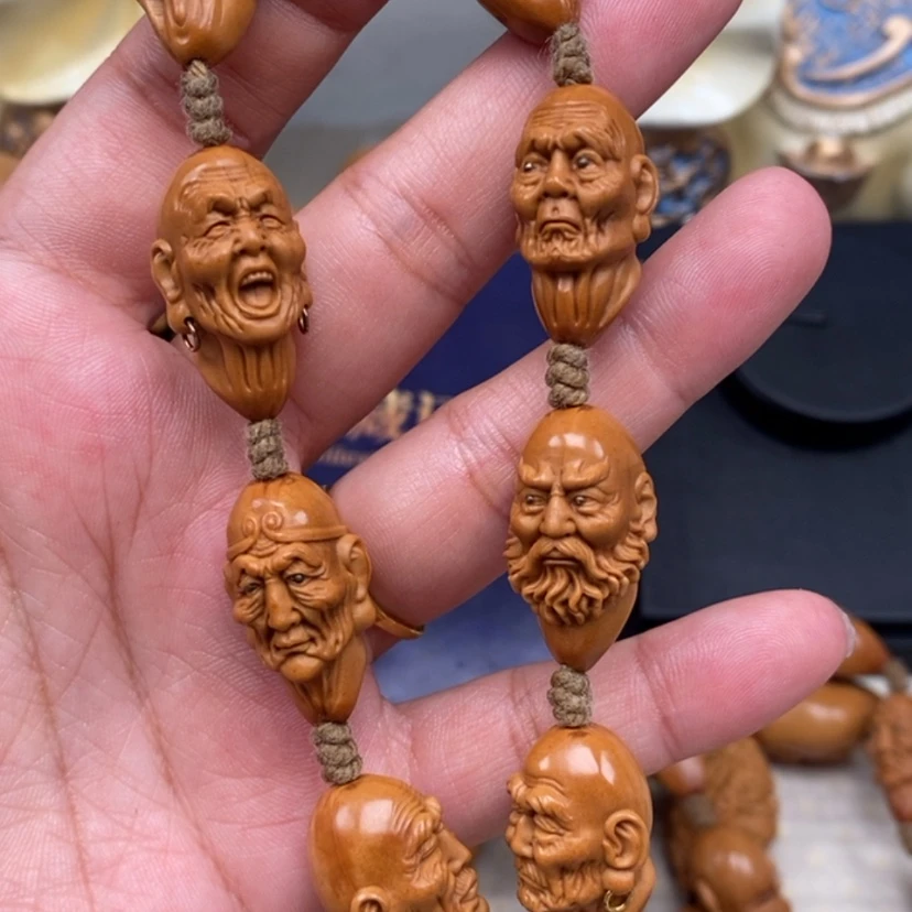 【闪购商品】橄榄核吊坠橄榄手工雕刻工艺制作