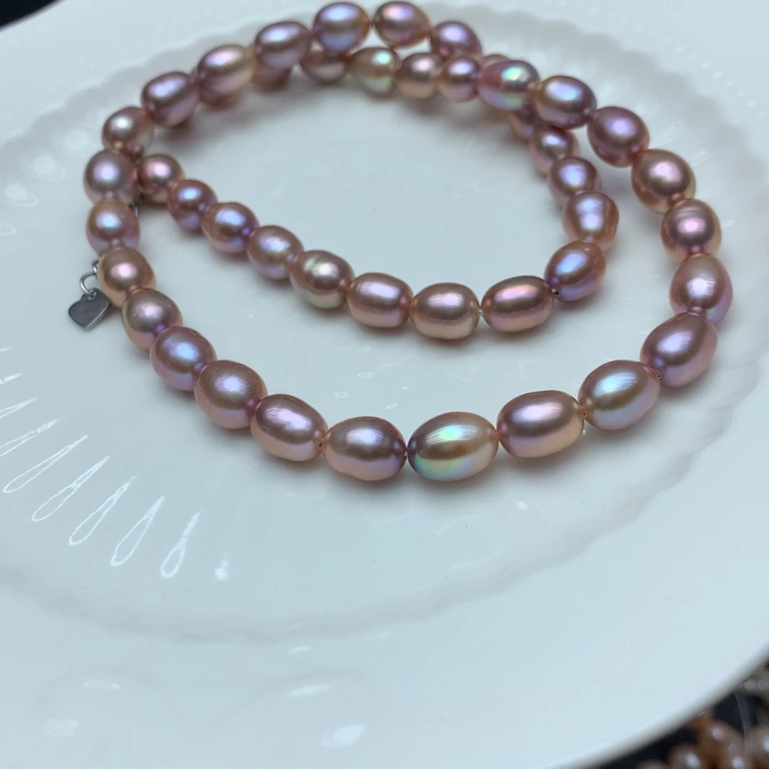 淡水珍珠7-8未镶嵌n10项链