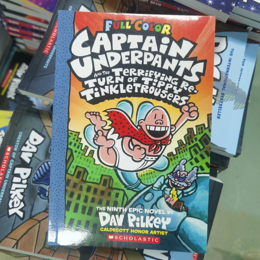 CAPTAIN UNDERPANTS 英文版内裤超人