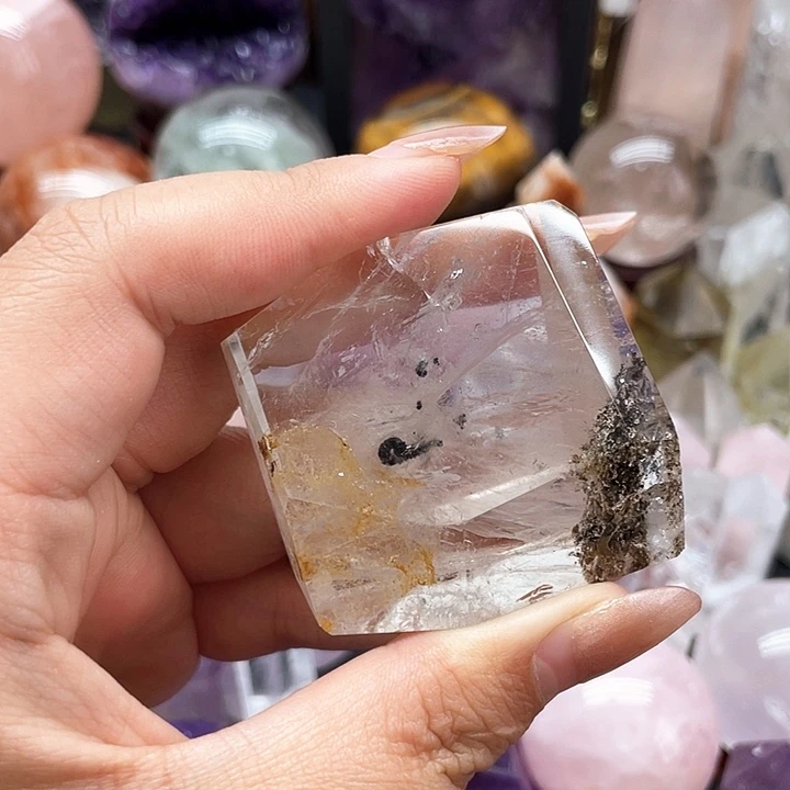 水晶未镶嵌珠宝半成品35