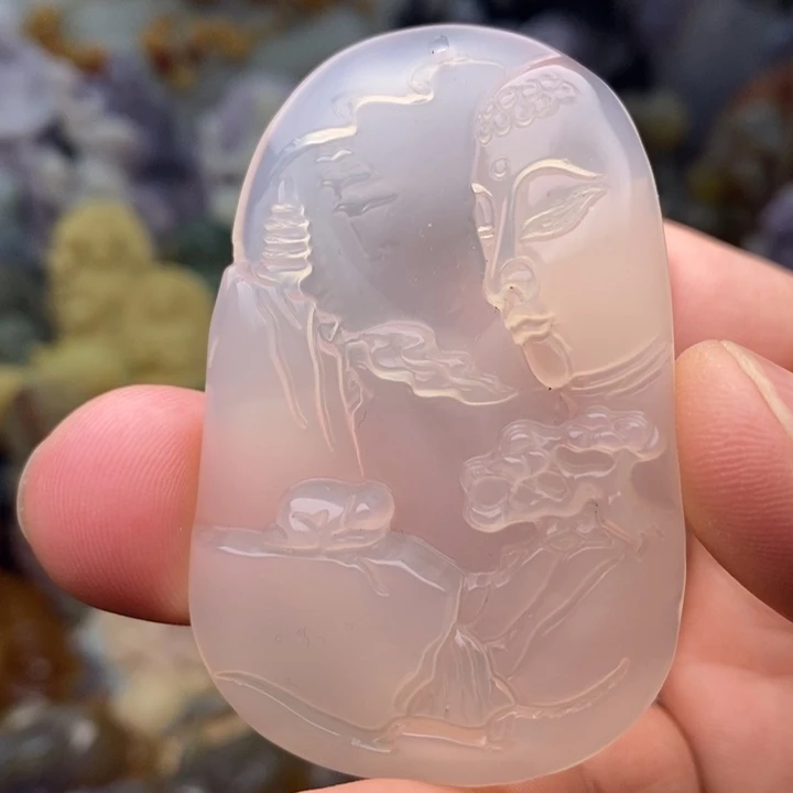 玛瑙/玉髓未镶嵌颈饰