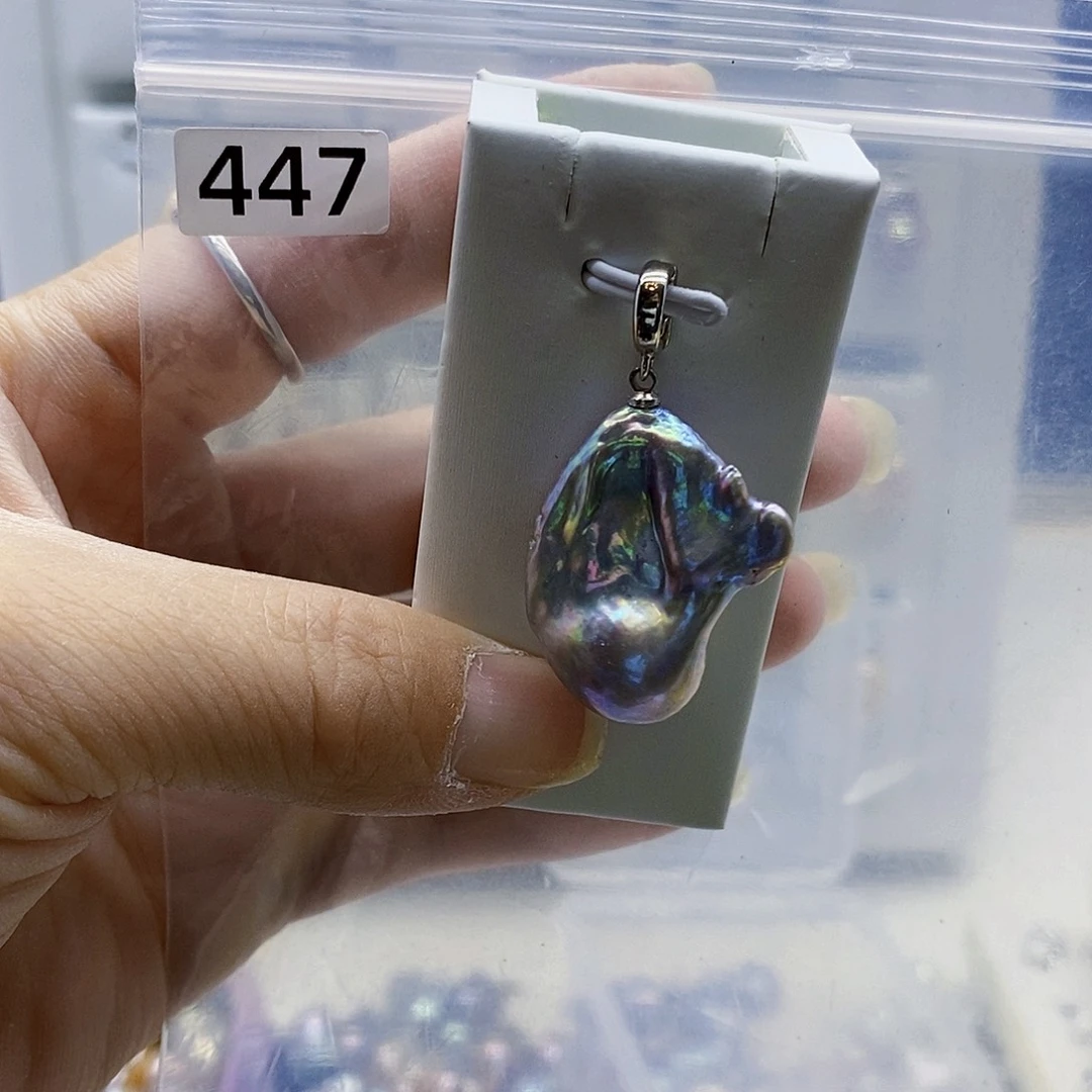 颈饰合金淡水珍珠