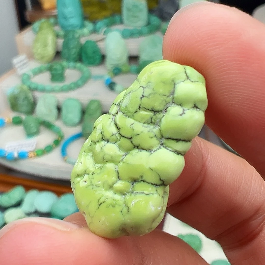 绿松石未镶嵌主播万珍