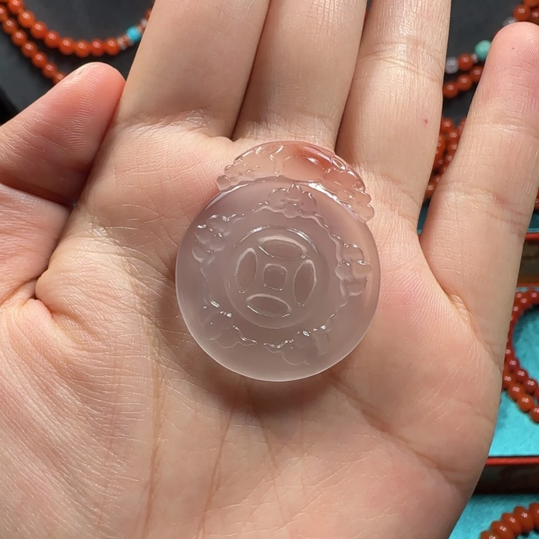 南红玛瑙未镶嵌吊坠