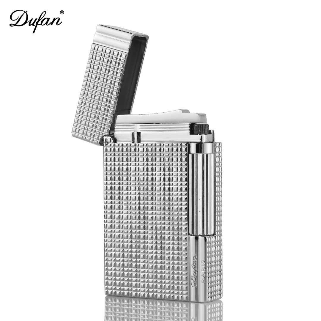 Dufan【盖茨比】都梵朗声充气打火机巴黎钉经典男士高档礼品定制