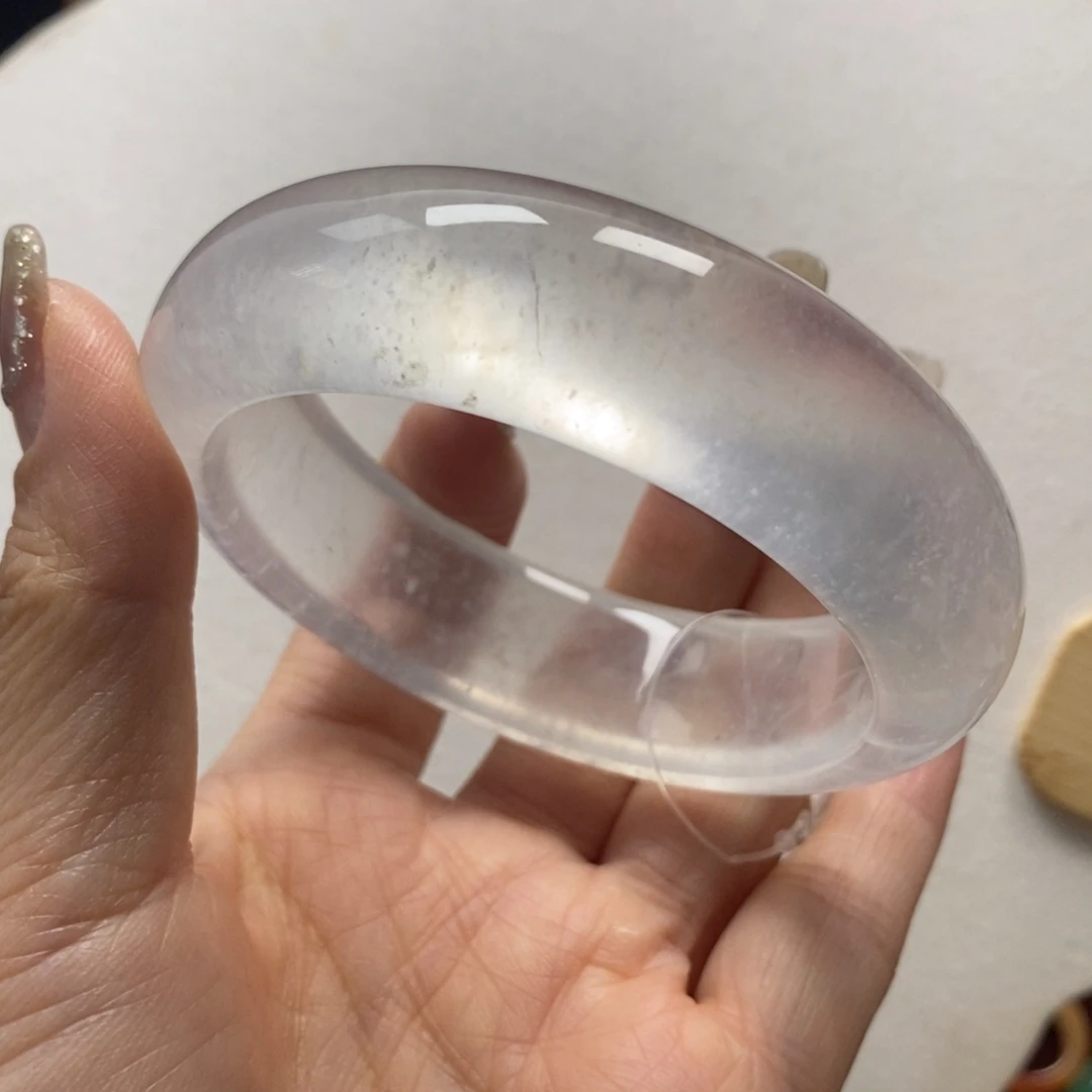 石英质玉未镶嵌手镯57-58