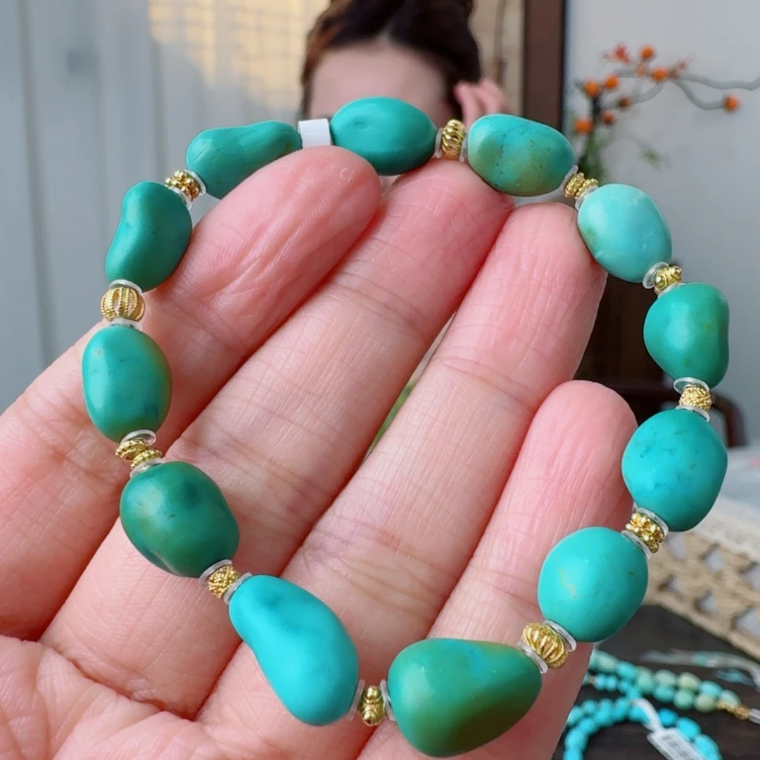 未镶嵌绿松石珠宝奇石