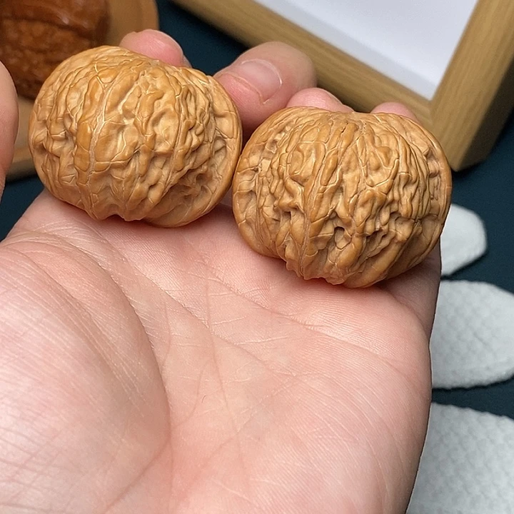 爱***陈文玩核桃把件文玩核桃把件41磨盘