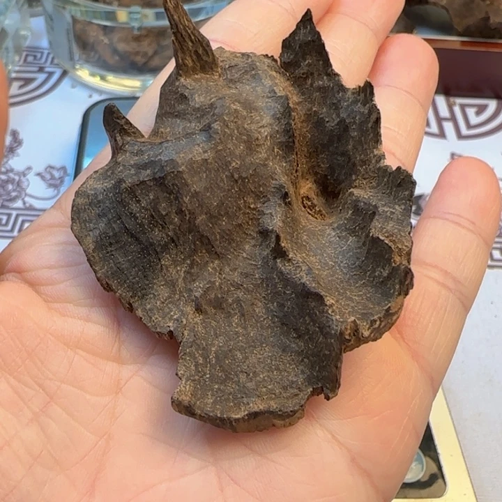 沉香摆件海南沉水包头8.6克