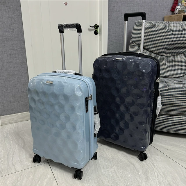 史上zui轻！日系行李箱PC超轻音万向轮拉杆箱防刮密码旅行箱