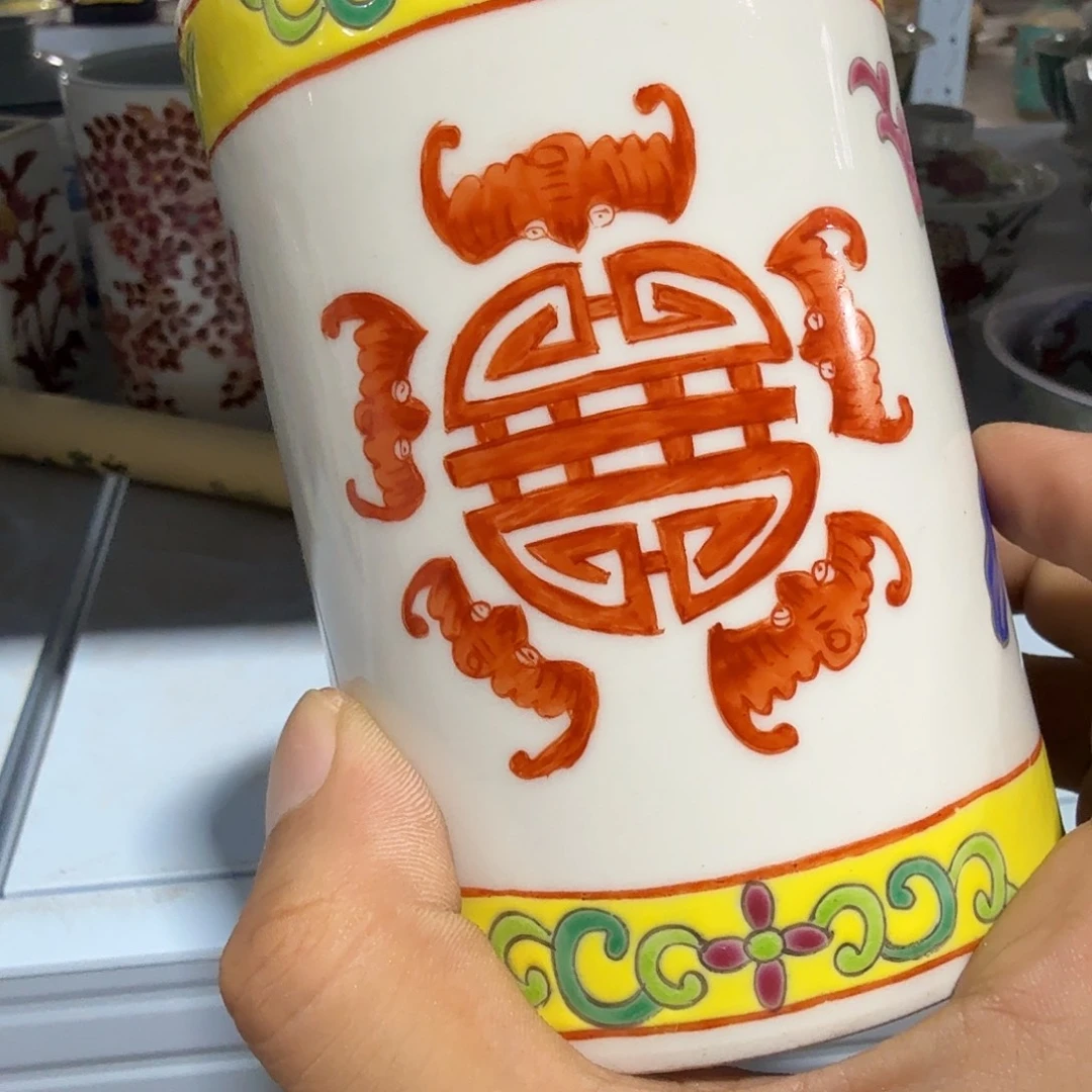 瓷片摆件等方式在不同部位上都