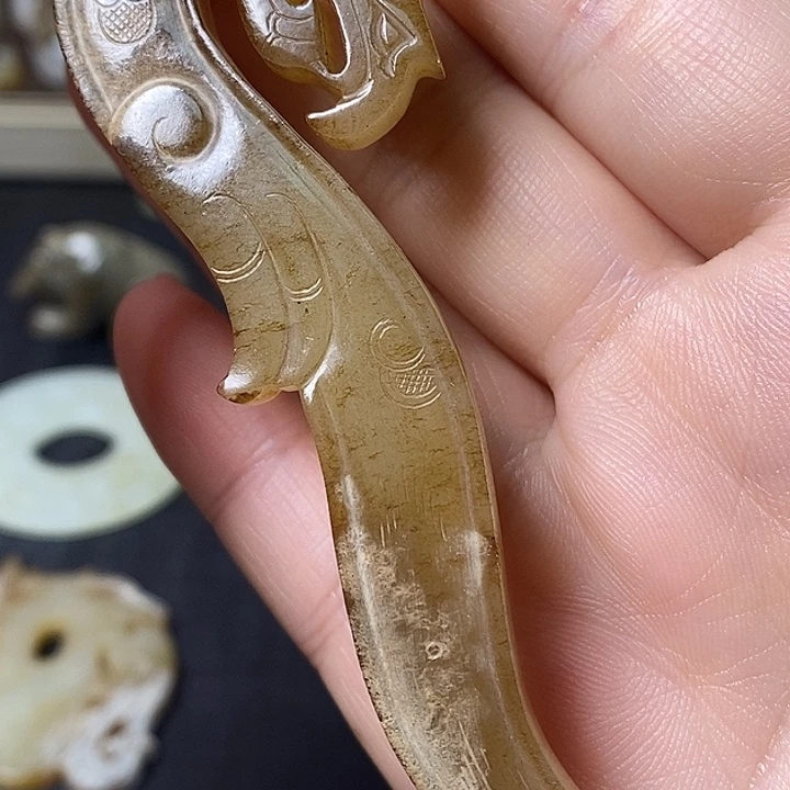 和田玉（糖玉）车挂未镶嵌洪*