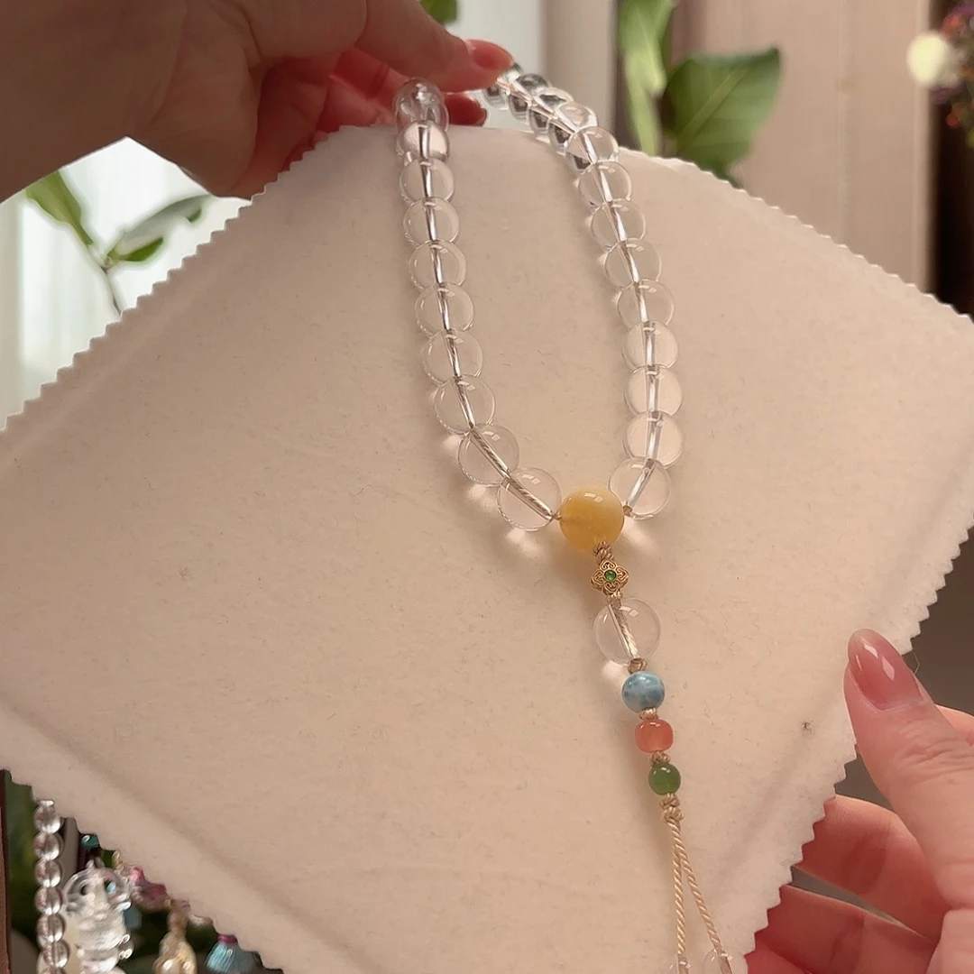 琳***当手链水晶18K金镶嵌设计款